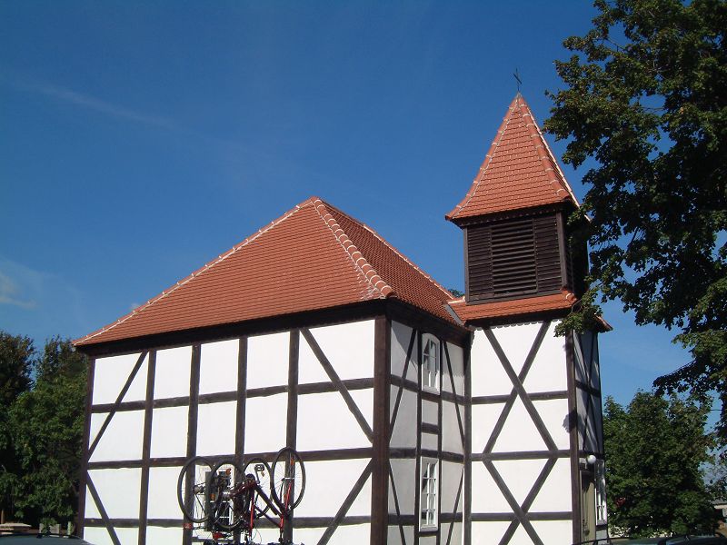 Dacheindeckung Kirche Altbarnim